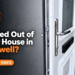 KwikFix Locksmiths house lockout assistance for a door in Hanwell