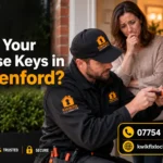 KwikFix Locksmith helping a homeowner after lost house keys in Greenford